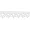 Ekena Millwork Norway Architectural Grade PVC Running Trim, 8"H x 5/8"P x 48"L RUNP08X0625X48NRW - alternate 1